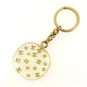 CHANEL key ring gold Women Authentic secondhand